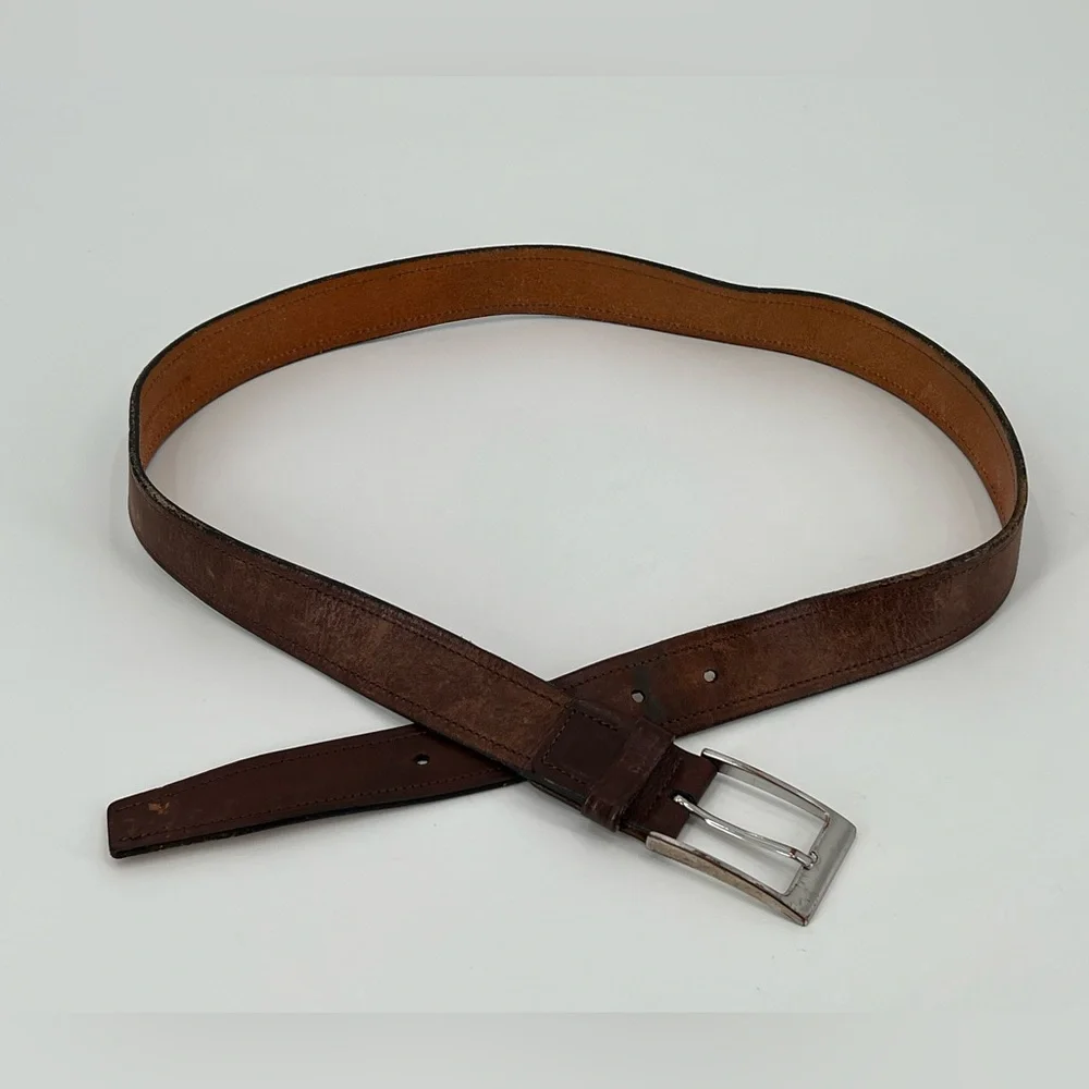 Vintage Banana Republic Brown Leather Belt 38/40‎